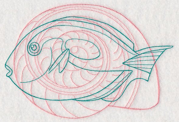 Underwater Surgeonfish Medallion 1