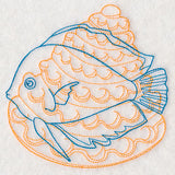 Underwater Discus Fish Medallion