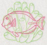 Underwater Surgeonfish Medallion 2