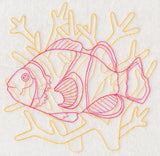 Underwater Clownfish Medallion