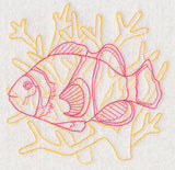 Underwater Clownfish Medallion