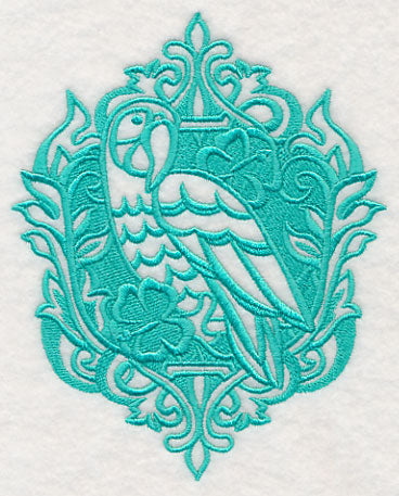 Summertime Damask Parrot