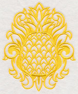 Summertime Damask Pineapple