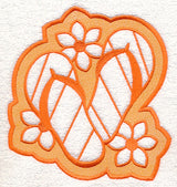 Summer Flip Flops (Embossed)