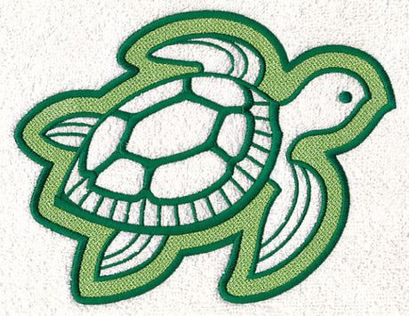 Sea Turtle (Embossed)