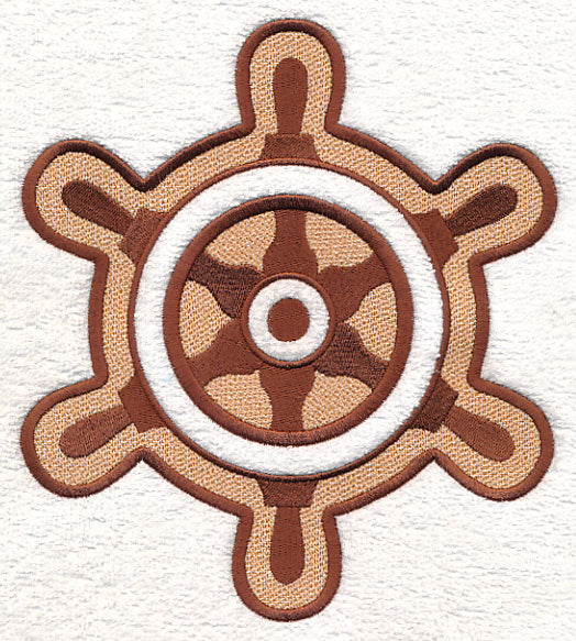 Ship's Wheel (Embossed)