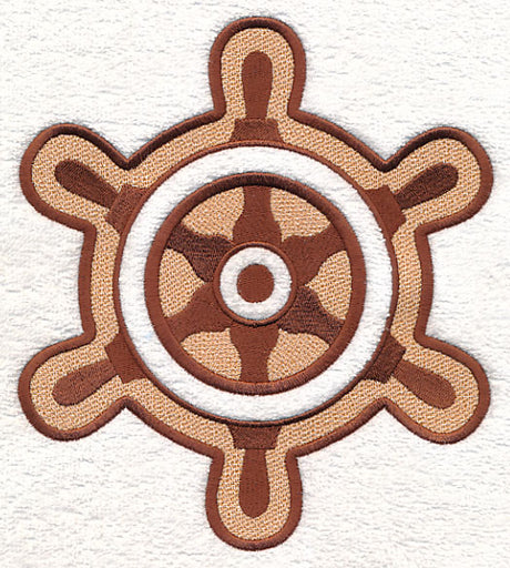 Ship's Wheel (Embossed)
