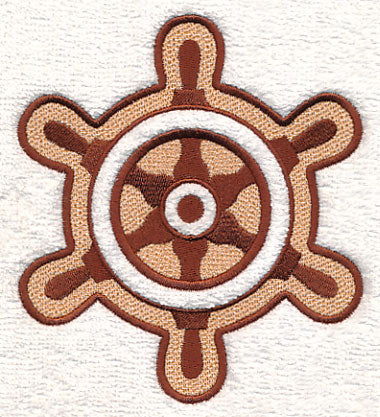 Ship's Wheel (Embossed)