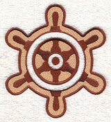 Ship's Wheel (Embossed)