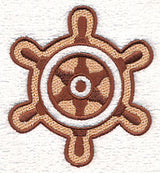 Ship's Wheel (Embossed)