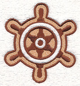 Ship's Wheel (Embossed)