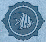 Fish Medallion (Embossed)
