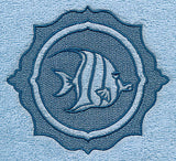 Fish Medallion (Embossed)