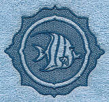 Fish Medallion (Embossed)