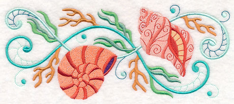 Seashell Potpourri Border