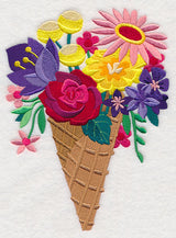 Blooming Ice Cream Cone