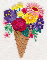 Blooming Ice Cream Cone