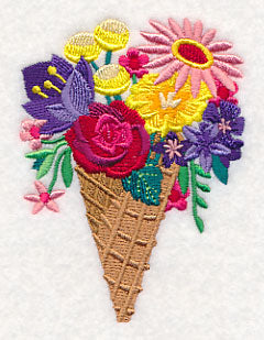Blooming Ice Cream Cone