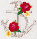 Nautical Anchor Etching