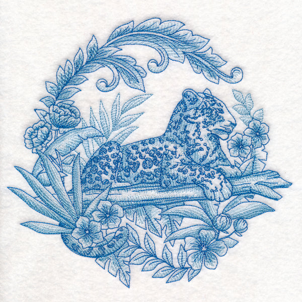 Delft Blue Safari - Leopard