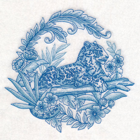 Delft Blue Safari - Leopard