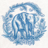 Delft Blue Safari - Elephant