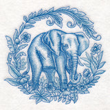 Delft Blue Safari - Elephant
