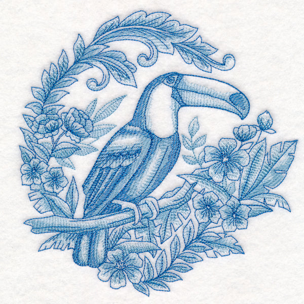 Delft Blue Safari - Toucan