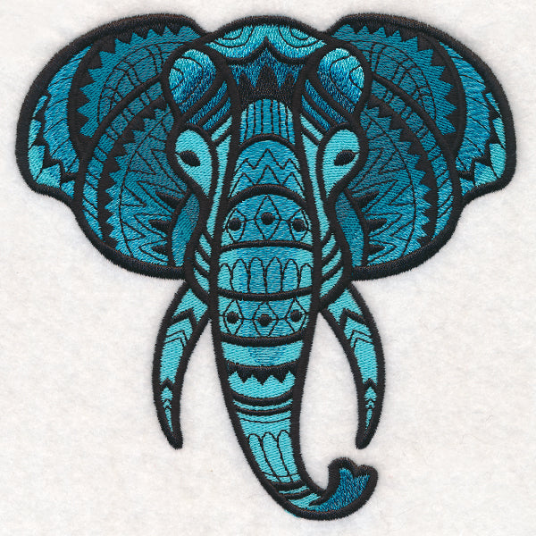 Majestic Elephant (Blackwork)