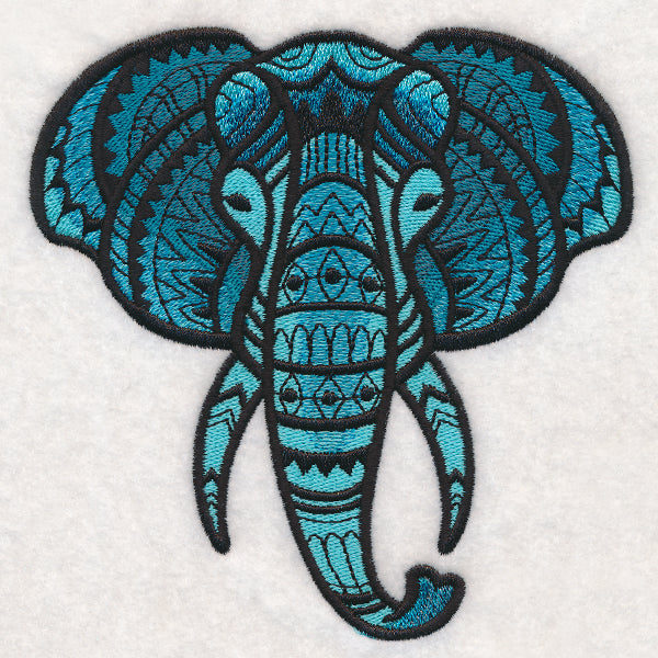 Majestic Elephant (Blackwork)