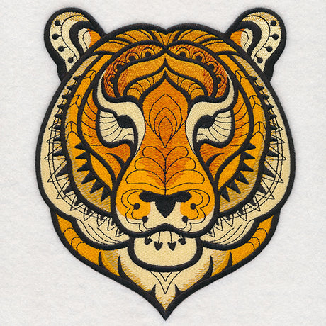 Majestic Tiger (Blackwork)