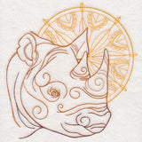 Safari Chic - Rhino (Vintage)