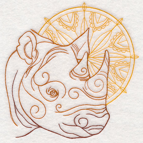 Safari Chic - Rhino (Vintage)