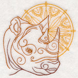 Safari Chic - Rhino (Vintage)