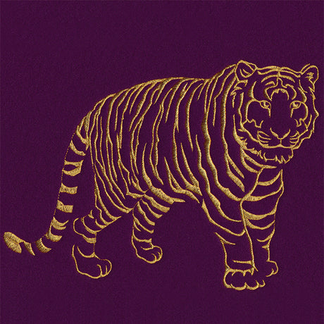 Elegant Tiger (Goldwork)