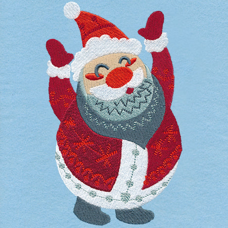 Cute Scandinavian Christmas - Santa