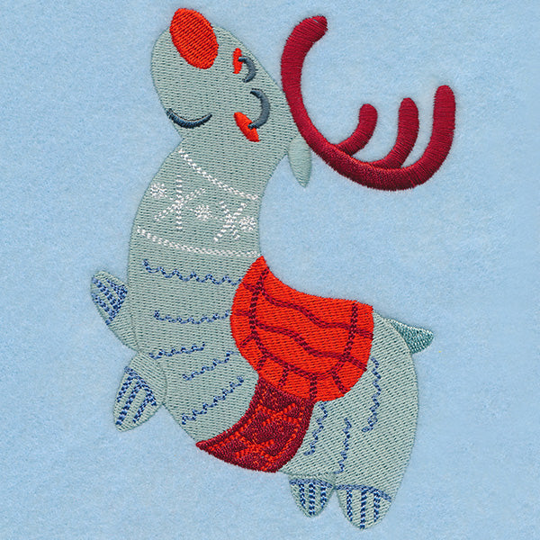 Cute Scandinavian Christmas - Rudolph