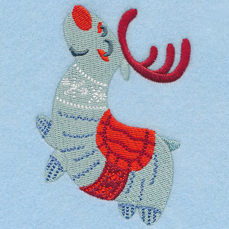 Cute Scandinavian Christmas - Rudolph