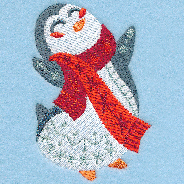 Cute Scandinavian Christmas - Penguin