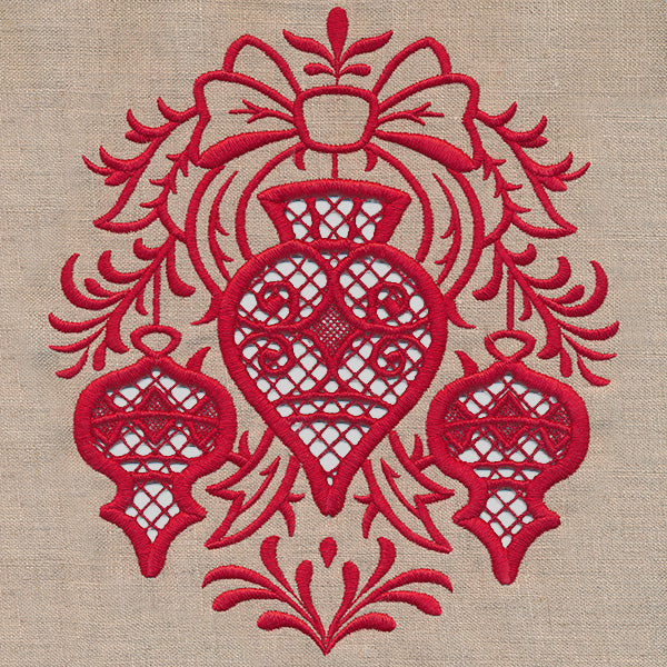 Christmas Ornaments Feature (Cutwork)