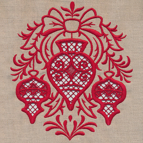 Christmas Ornaments Feature (Cutwork)