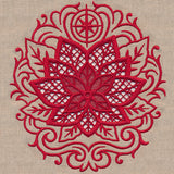 Christmas Poinsettia Feature (Cutwork)