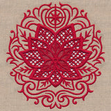 Christmas Poinsettia Feature (Cutwork)