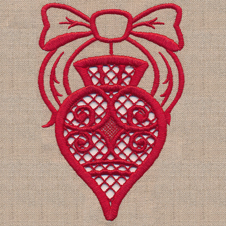 Christmas Ornament (Cutwork)