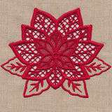 Christmas Poinsettia (Cutwork)