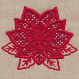Christmas Poinsettia (Cutwork)