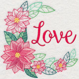 Colors of Christmas Wreath - Love