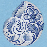 Delft Blue Seashell