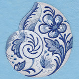 Delft Blue Seashell
