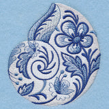 Delft Blue Seashell